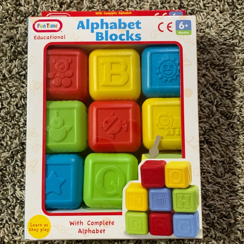 Kaplan Alphabet Blocks